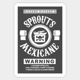 Bottom 'Sprouts Mexicane' design Sticker